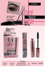 Pippal Sky High Eyeliner 2 Pcs with Mascara Ultra Volume Up Volumizing Mascara for Bold And Dramatic Lashes Long Lasting Waterproof 10Gm (Pack of 2)