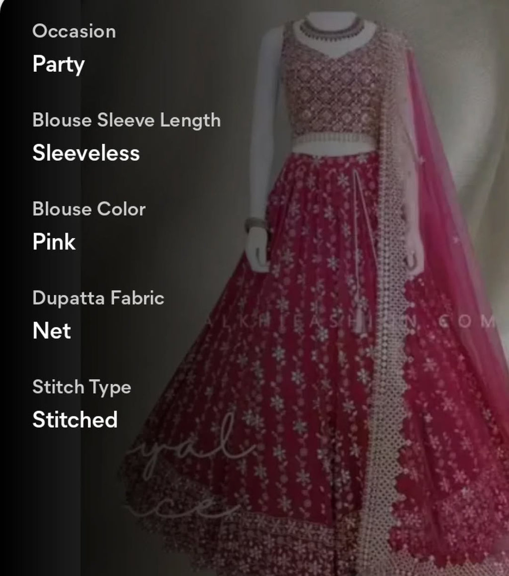 Women Party Wear Lehenga