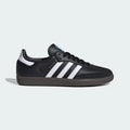 Samba Mens Leather Lace Up Sneakers Shoes Casual - Royal Black variant